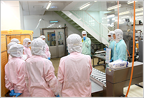 5S活動を基本とした生産現場